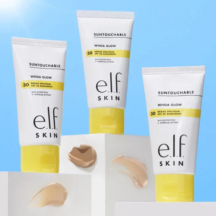 Elf- Suntouchable Whoa Glow SPF 30- Sunlight - The Beauty League Pakistan