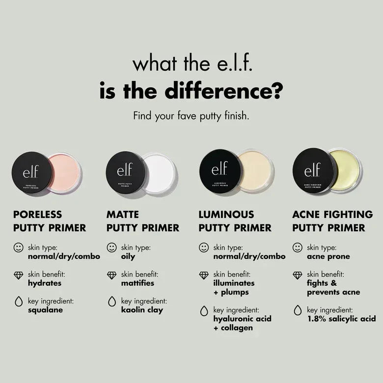 Elf- Luminous Putty Primer - The Beauty League Pakistan