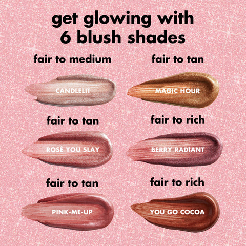 E.l.f. Halo Glow Blush Beauty Wand - Berry Radiant