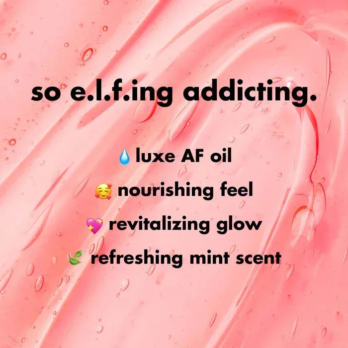 elf- Glow Reviver Lip Oil- Rose Envy - The Beauty League Pakistan