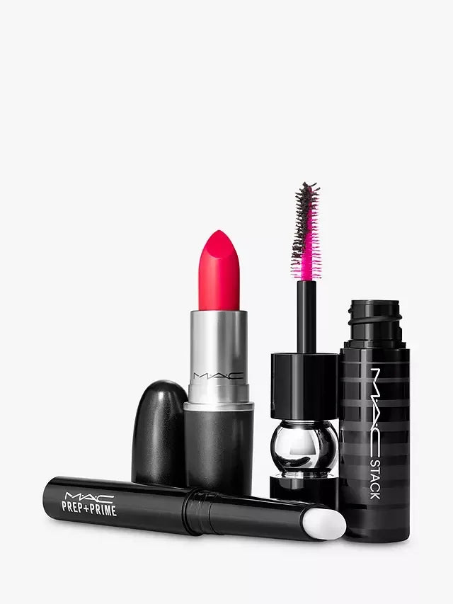 MAC Superstar Lashes to Lips Makeup Gift Set, Pink - The Beauty League Pakistan