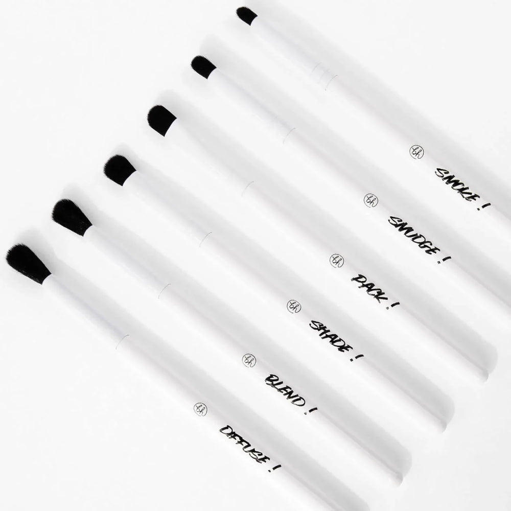 Bh Cosmetics- SAY IT! - 6 Piece Eye Brush Set with Bag - The Beauty League Pakistan