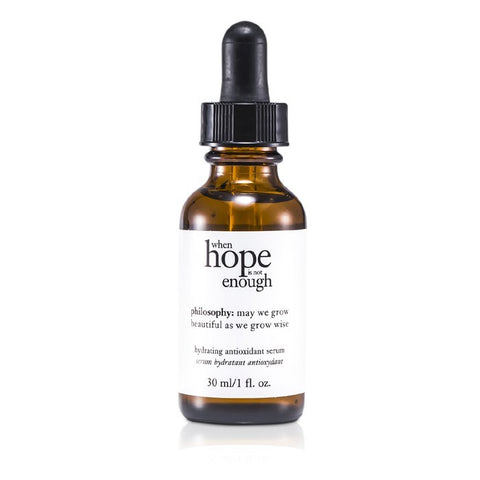 Philosophy  When Hope is Not Enough Hydrating Antioxidant Serum 30ml/1oz