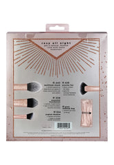 Real Techniques ROSY ALL NIGHT - Makeup brush set