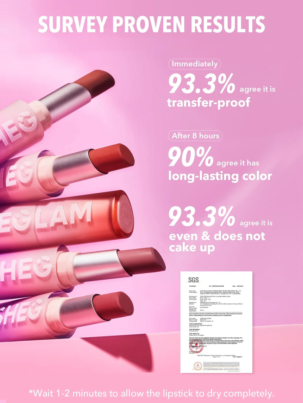 Sheglam Dynamatte Boom Long-lasting Matte Lipstick- Take Action