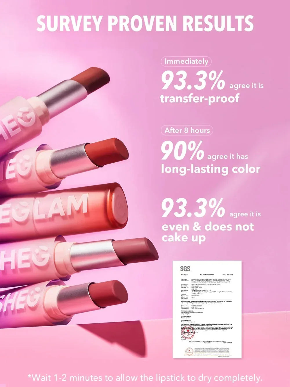 Sheglam Dynamatte Boom Long-lasting Matte Lipstick- Periodt - The Beauty League Pakistan