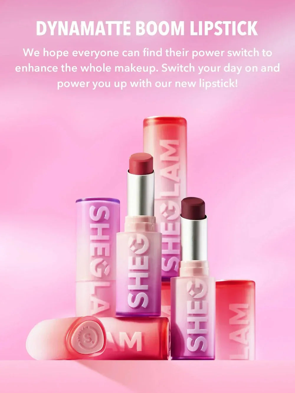 Sheglam Dynamatte Boom Long-lasting Matte Lipstick- Dare To Be - The Beauty League Pakistan