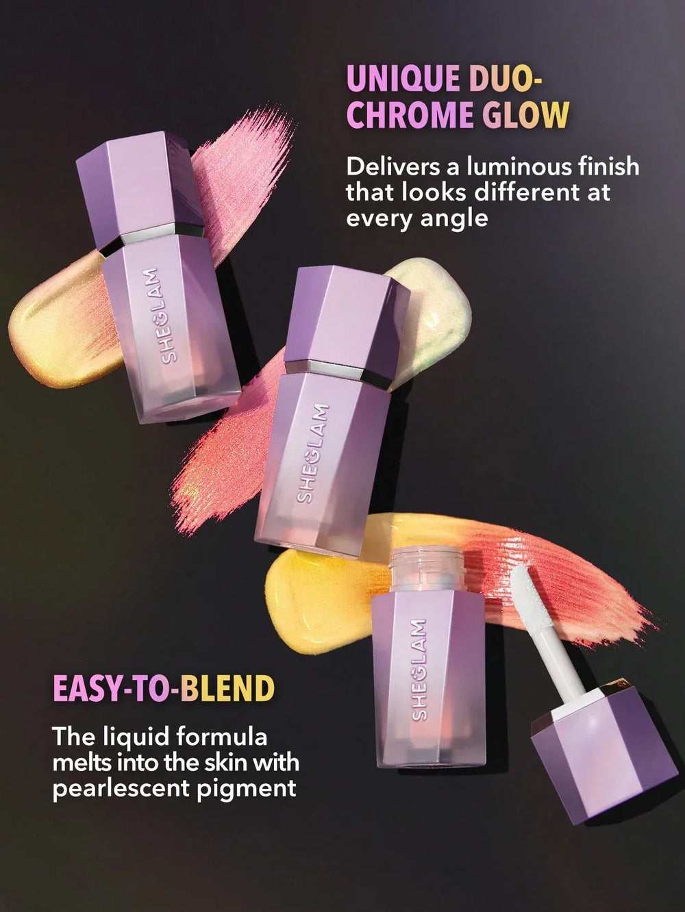 Sheglam Chroma-Glow Bloom Liquid Highlighter- Flying Comet - The Beauty League Pakistan