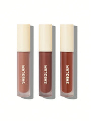 SHEGLAM- MATTE ALLURE MINI LIQUID LIPSTICK SET - NUDE BEACH