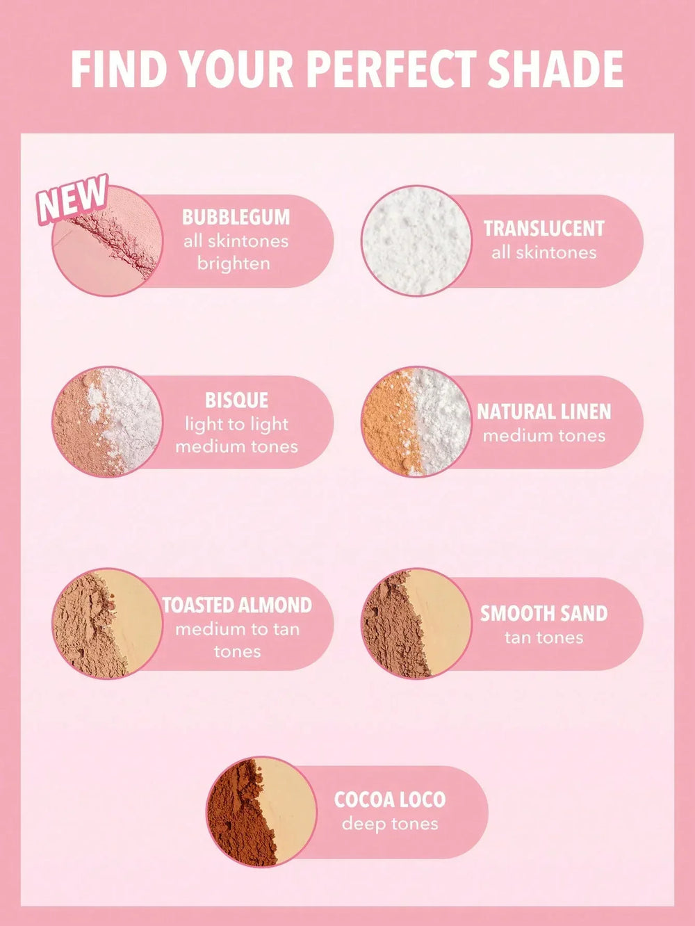 SHEGLAM Insta-Ready Face & Under Eye Setting Powder Duo-Bubblegum 2 In 1 - The Beauty League Pakistan