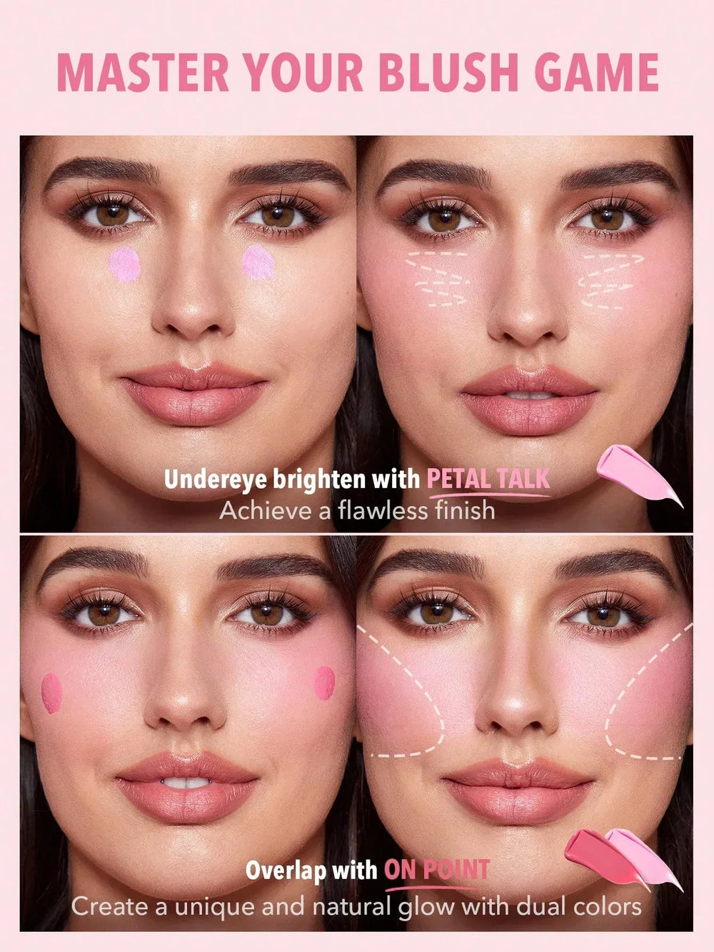 Sheglam -Color Bloom Liquid Blush-ON POINT - The Beauty League Pakistan