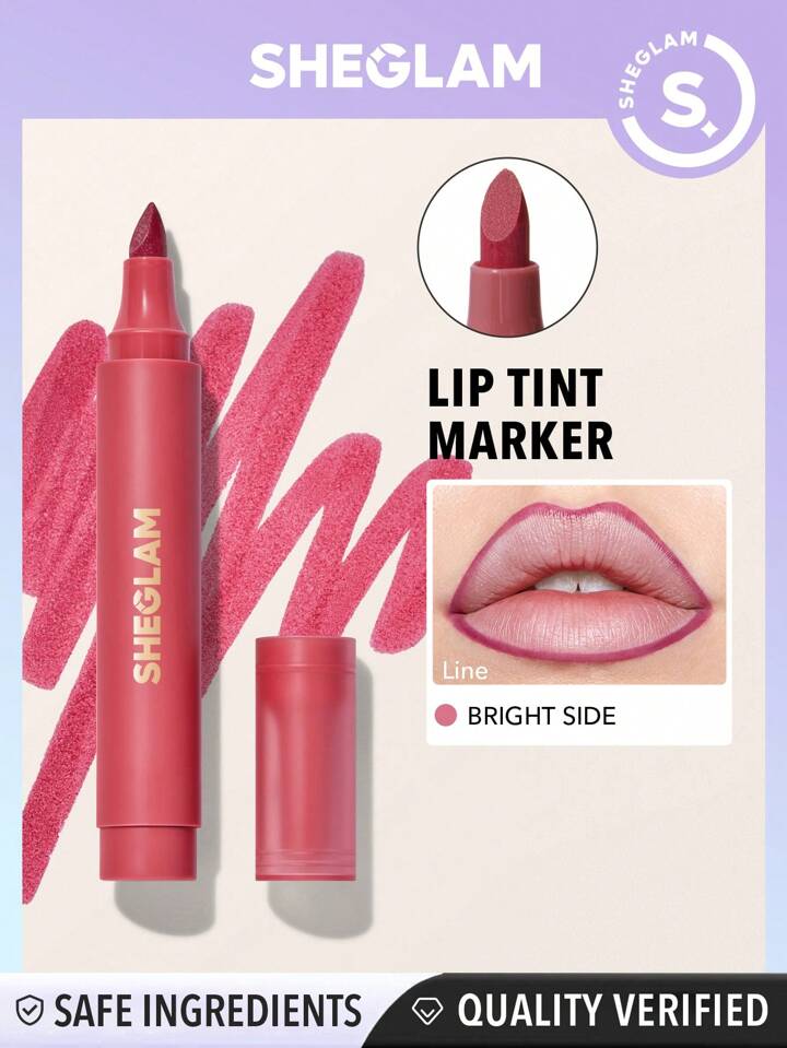 SHEGLAM Love Stained Lip Tint Marker- Bright Side