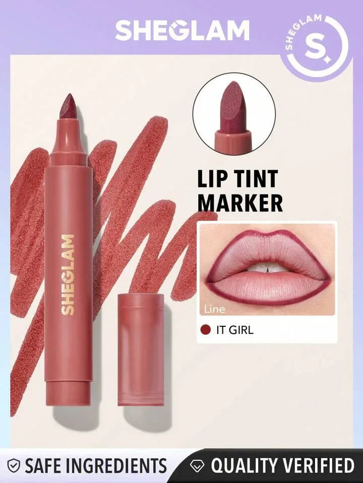 SHEGLAM Love Stained Lip Tint Marker-It Girl - The Beauty League Pakistan