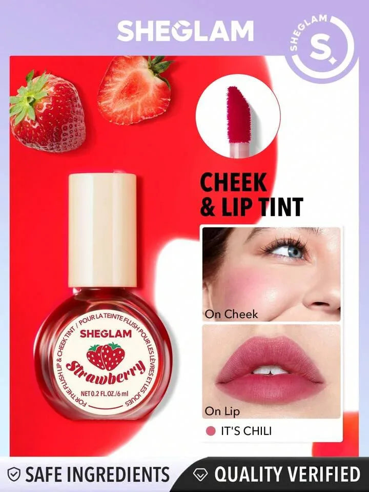 Sheglam- For The Flush Lip & Cheek Tint- It's Chili - The Beauty League Pakistan