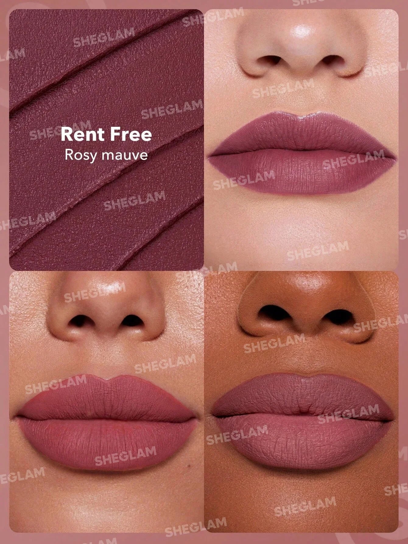 Sheglam- DYNAMATTE BOOM LONG-LASTING MATTE LIPSTICK-RENT FREE