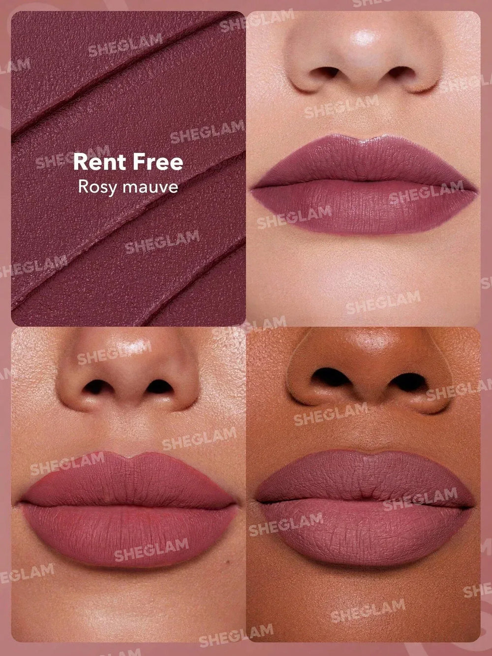 Sheglam- DYNAMATTE BOOM LONG-LASTING MATTE LIPSTICK-RENT FREE - The Beauty League Pakistan
