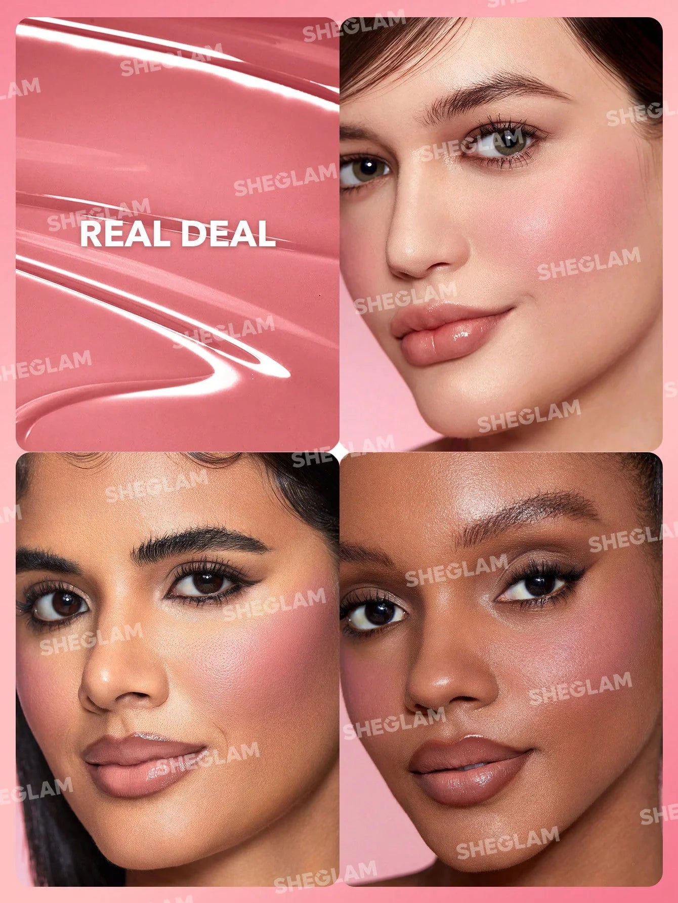 Sheglam- COLOR BLOOM LIQUID BLUSH-REAL DEAL- Real Deal