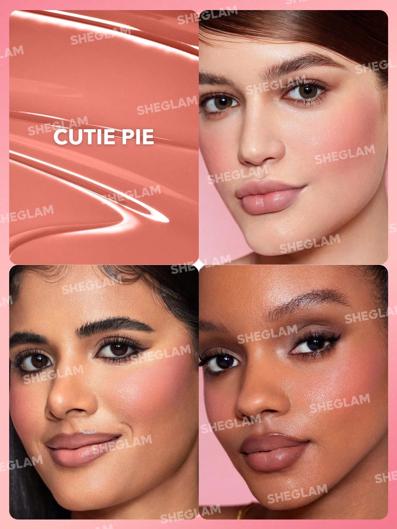 Sheglam- COLOR BLOOM LIQUID BLUSH-REAL DEAL- Cutie Pie