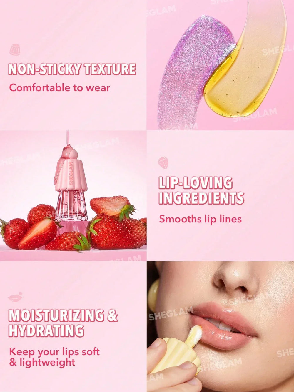 Sheglam- JELLY WOW HYDRATING LIP OIL-BERRY INVOLVED (NEW) - The Beauty League Pakistan