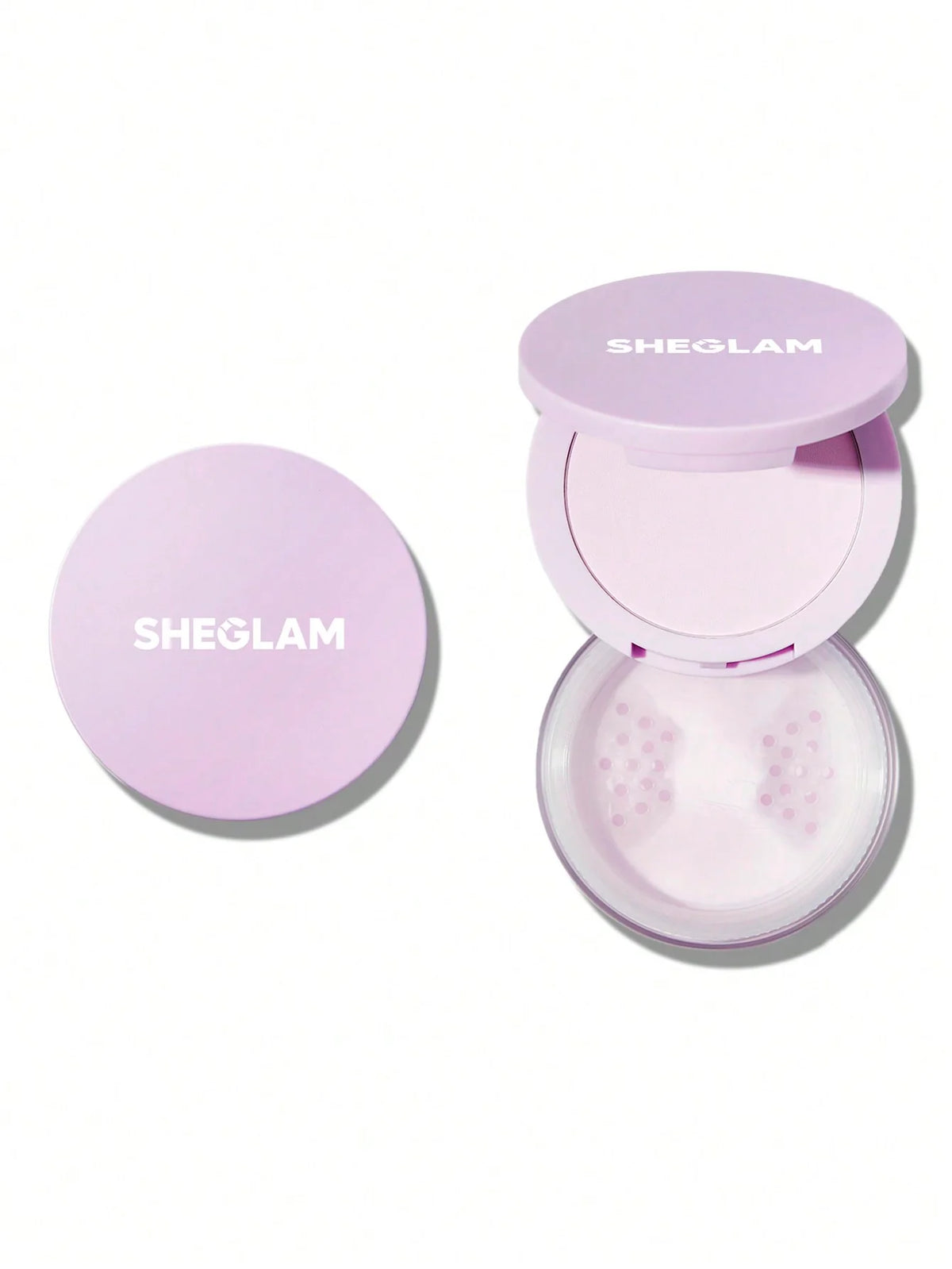 SHEGLAM Insta-Ready Face & Under Eye Setting Powder Duo-Taro 2 In 1