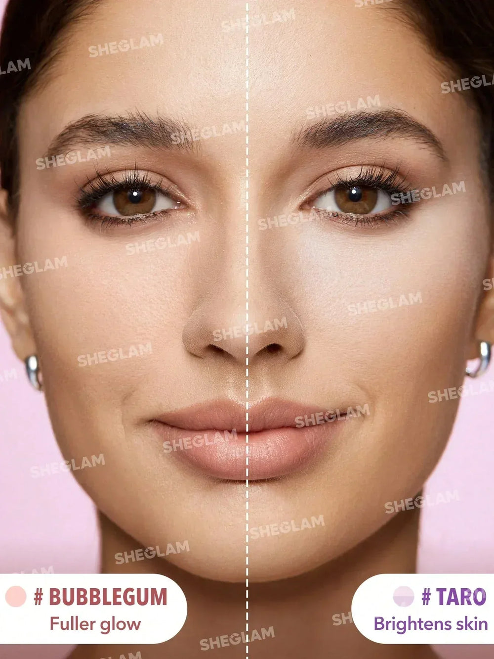 SHEGLAM Insta-Ready Face & Under Eye Setting Powder Duo-Taro 2 In 1 - The Beauty League Pakistan