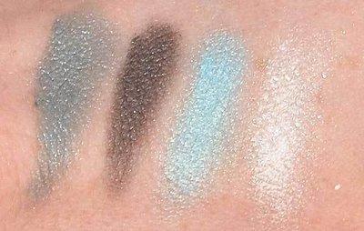 Clarins Ombre Minérale 4 Couleurs Wet & Dry Eye Quartet Mineral Palette- 08 Blue Sky - The Beauty League Pakistan