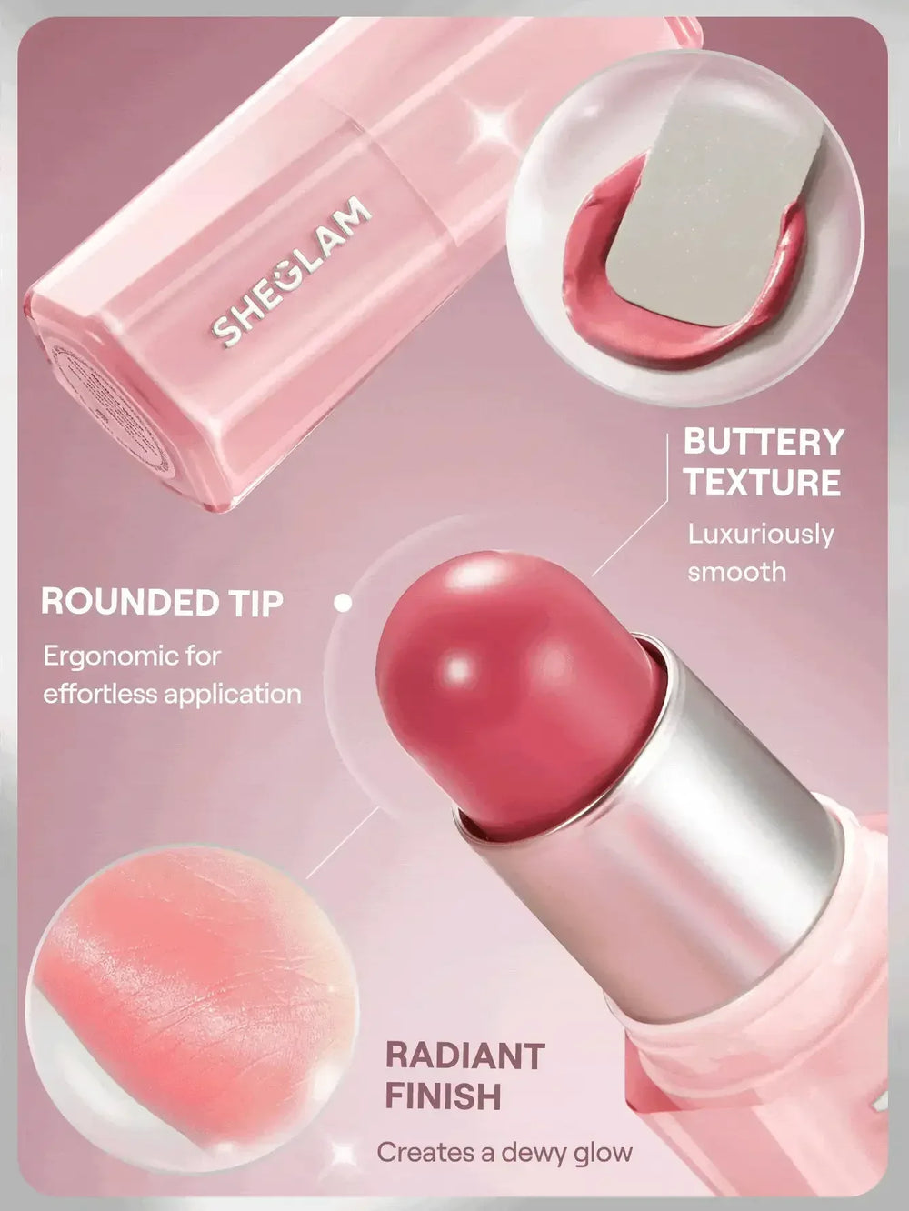 Sheglam- Buttery Bliss Blush Stick - Love Cake - The Beauty League Pakistan