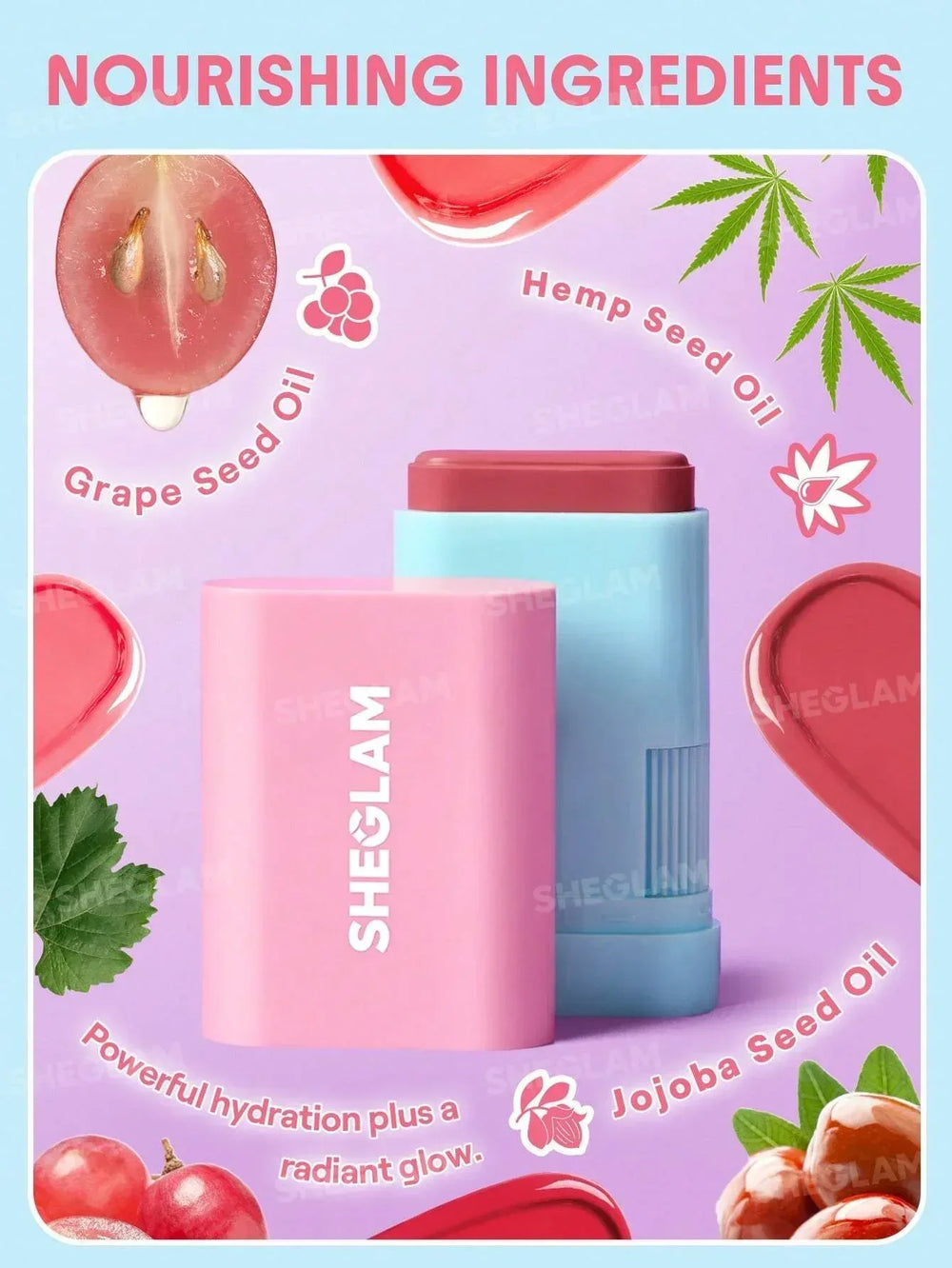Sheglam- Glass Glow Blush Stick-Stunner - The Beauty League Pakistan
