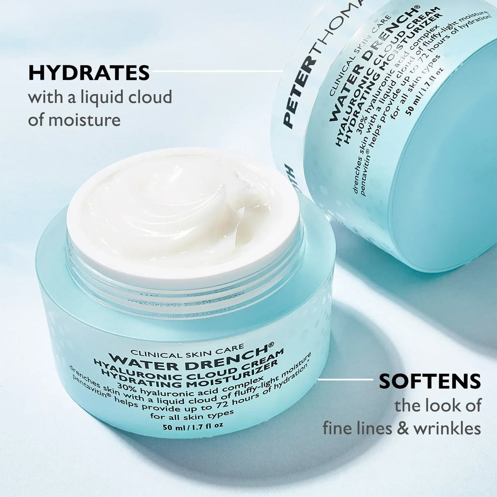 Peter Thomas Roth Water Drench Hyaluronic Cloud Cream Hydrating Moisturizer -50 ml - The Beauty League Pakistan