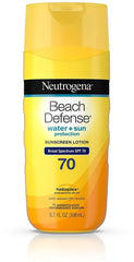 Neutrogena- Beach Defense® Water + Sun Protection Oxybenzone-Free Sunscreen Lotion Broad Spectrum SPF 70