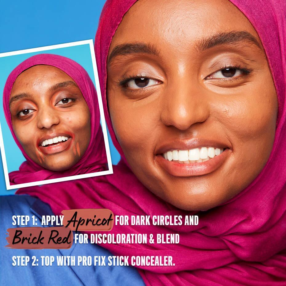 NYX- Pro Fix Stick Correcting Concealer-Apricot - The Beauty League Pakistan