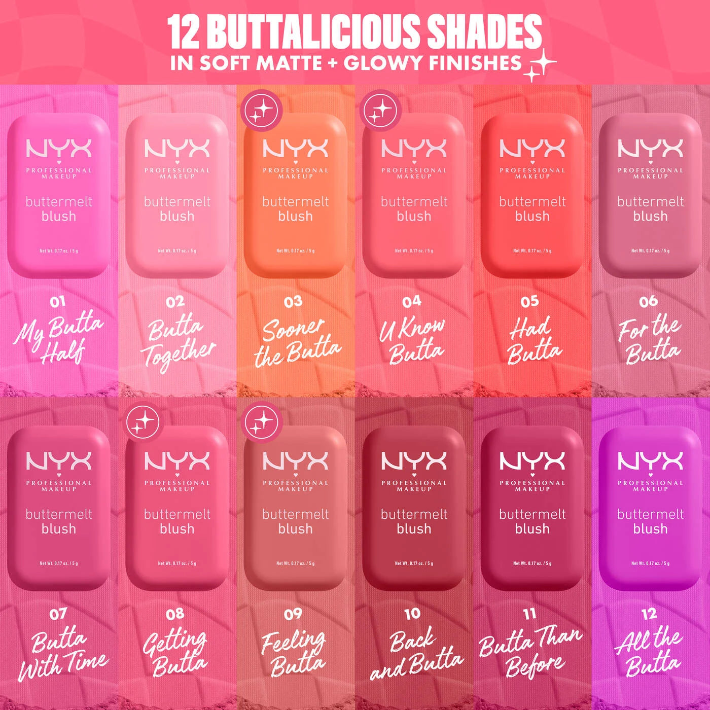 NYX- Buttermelt Blush- Butta With Time
