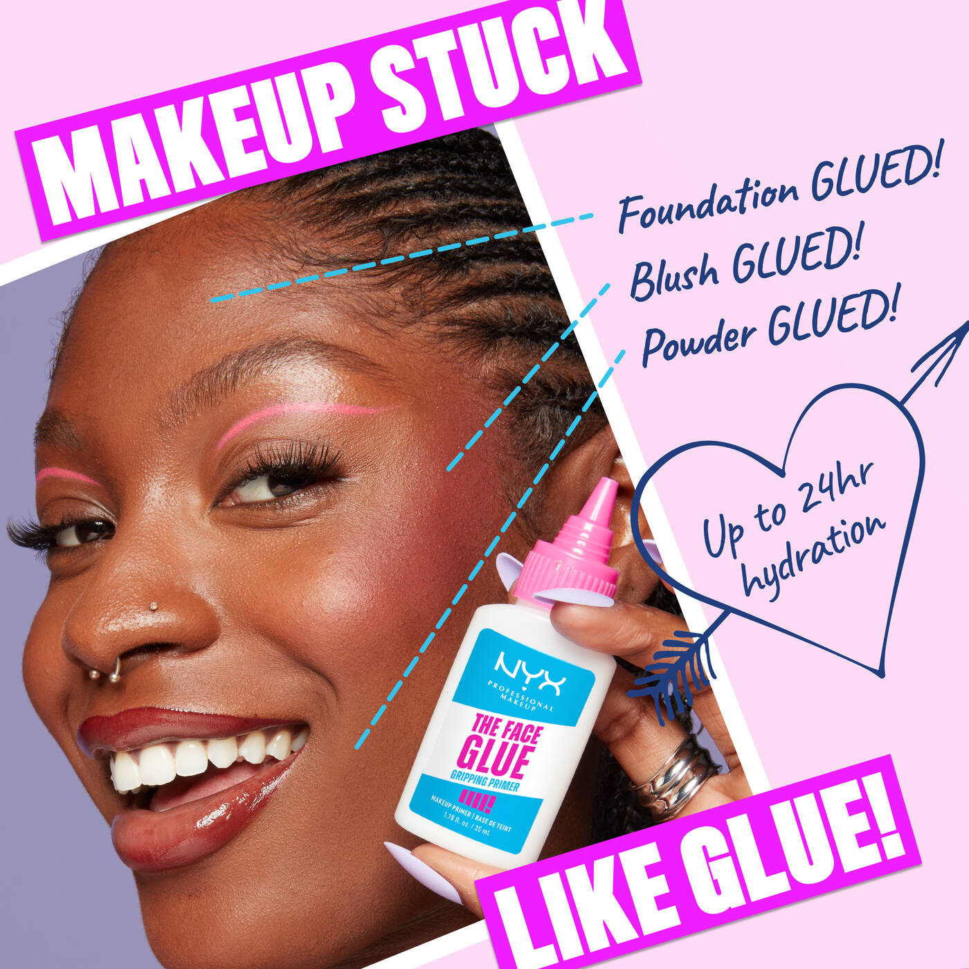 NYX- The Face Glue Gripping Primer