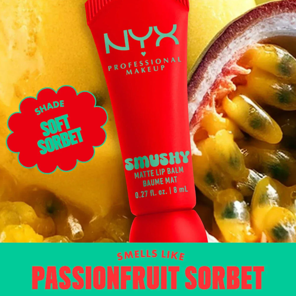 NYX- Smushy Matte Lip Balm- Soft Sorbet - The Beauty League Pakistan