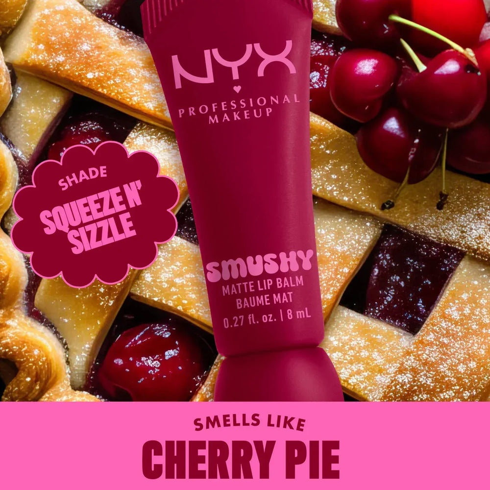 NYX- Smushy Matte Lip Balm- Squeeze N' Sizzle - The Beauty League Pakistan