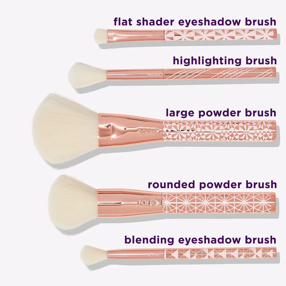 Tarte 5-Pc. Merry Metals Brush Set - The Beauty League Pakistan