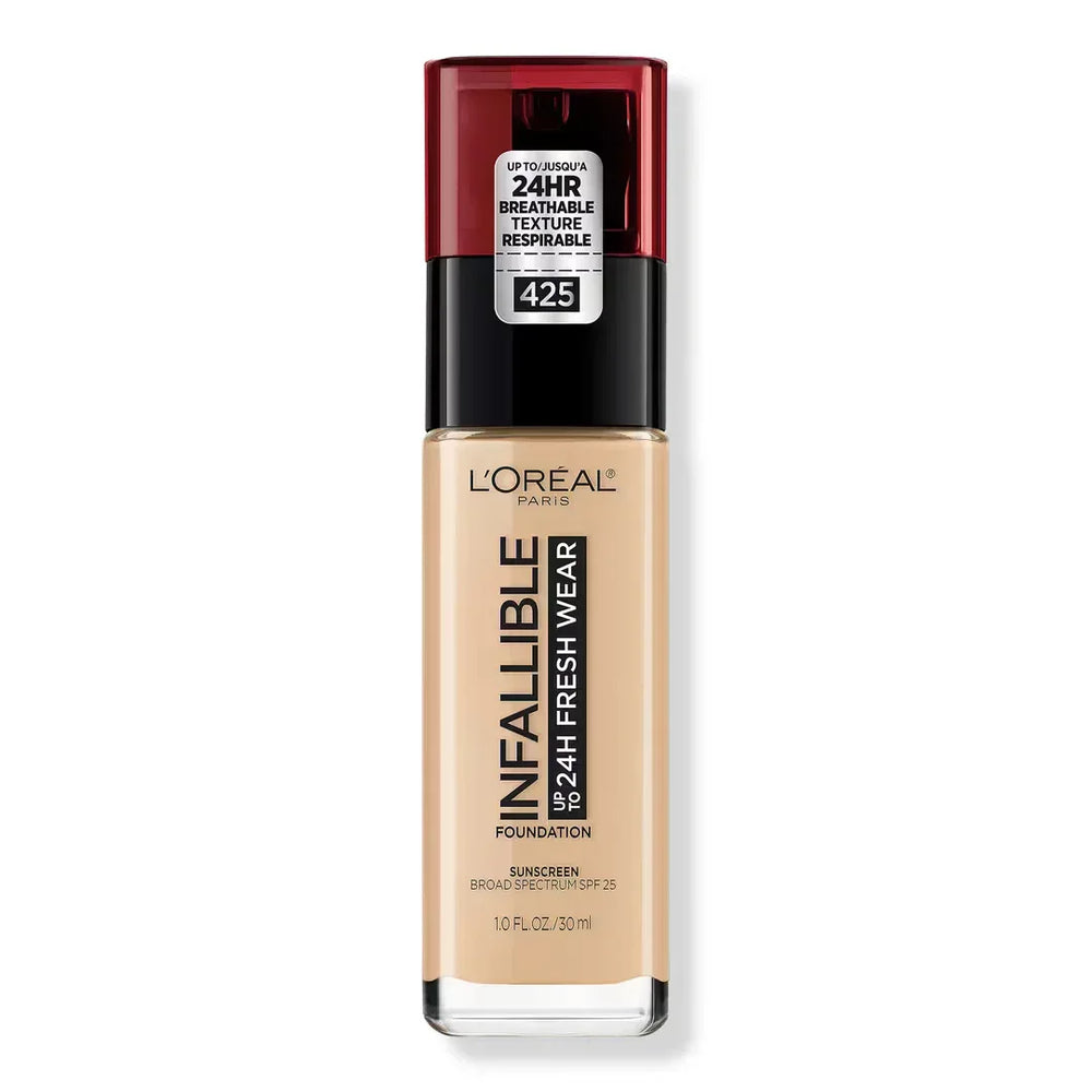 L'Oréal Paris- Infallible Fresh Wear 24HR Foundation- 425 Linen (USA) - The Beauty League Pakistan