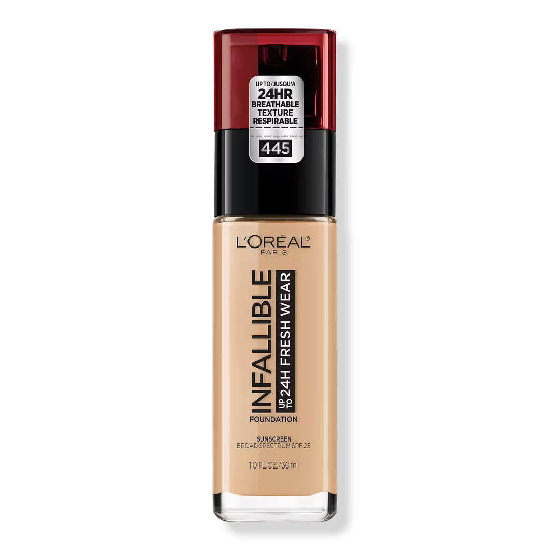 L'Oréal Paris- Infallible Fresh Wear 24HR Foundation- 445 Vanilla (USA)