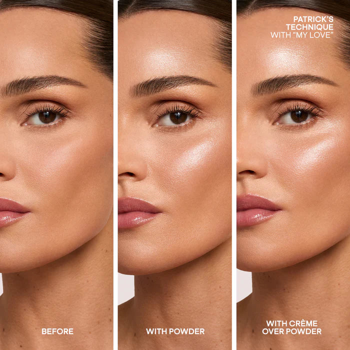 Patrick Ta - Major Glow Crème & Powder Light Reflecting Translucent Highlighter Duo - My Love