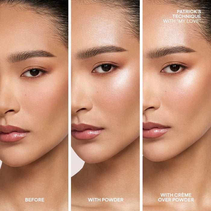Patrick Ta - Major Glow Crème & Powder Light Reflecting Translucent Highlighter Duo - My Love