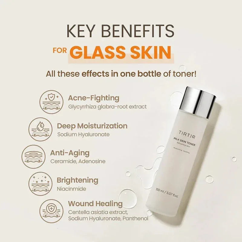 Tirtir Milk Skin Toner Mini (20ml) - The Beauty League Pakistan
