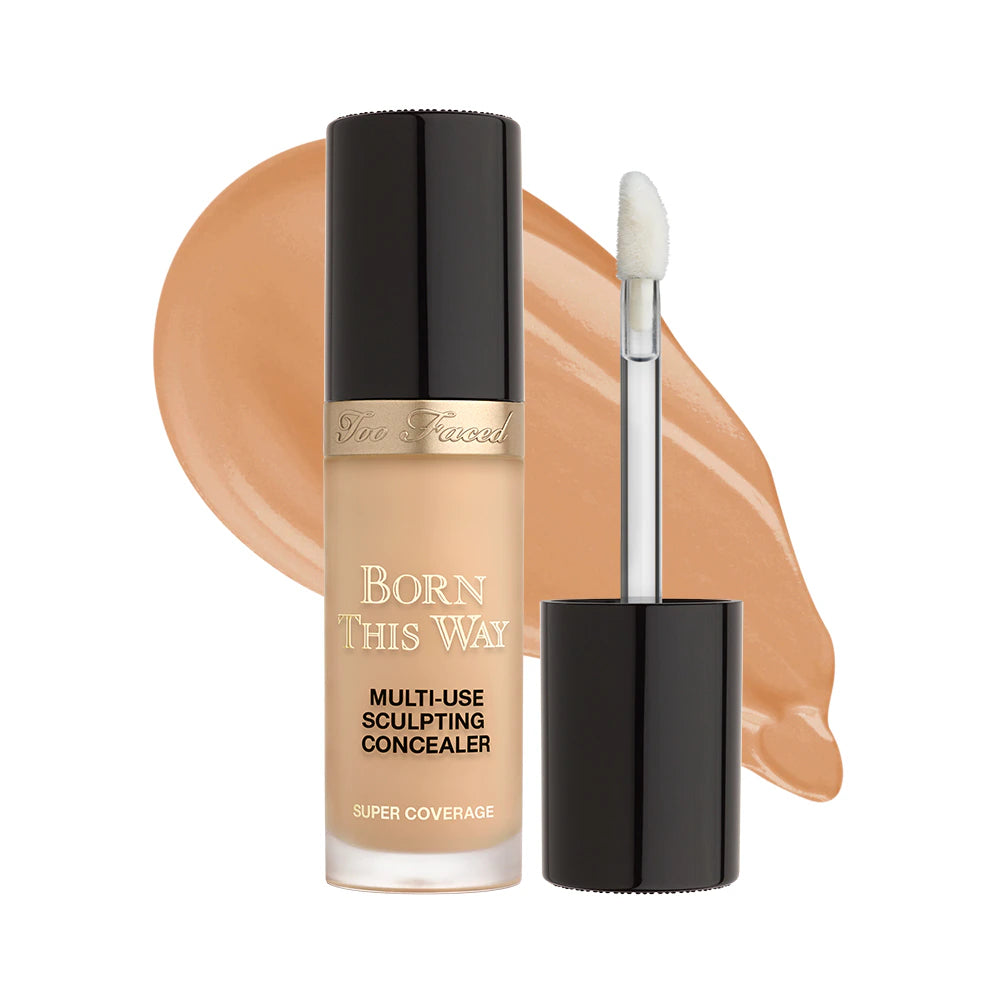 Too Faced- Born This Way Super Coverage Multi-Use Concealer- Warm Beige