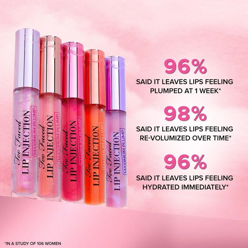 Too Faced Lip Injection Maximum Plump Extra Strength Lip Plumper Gloss-Yummy Bear - The Beauty League Pakistan