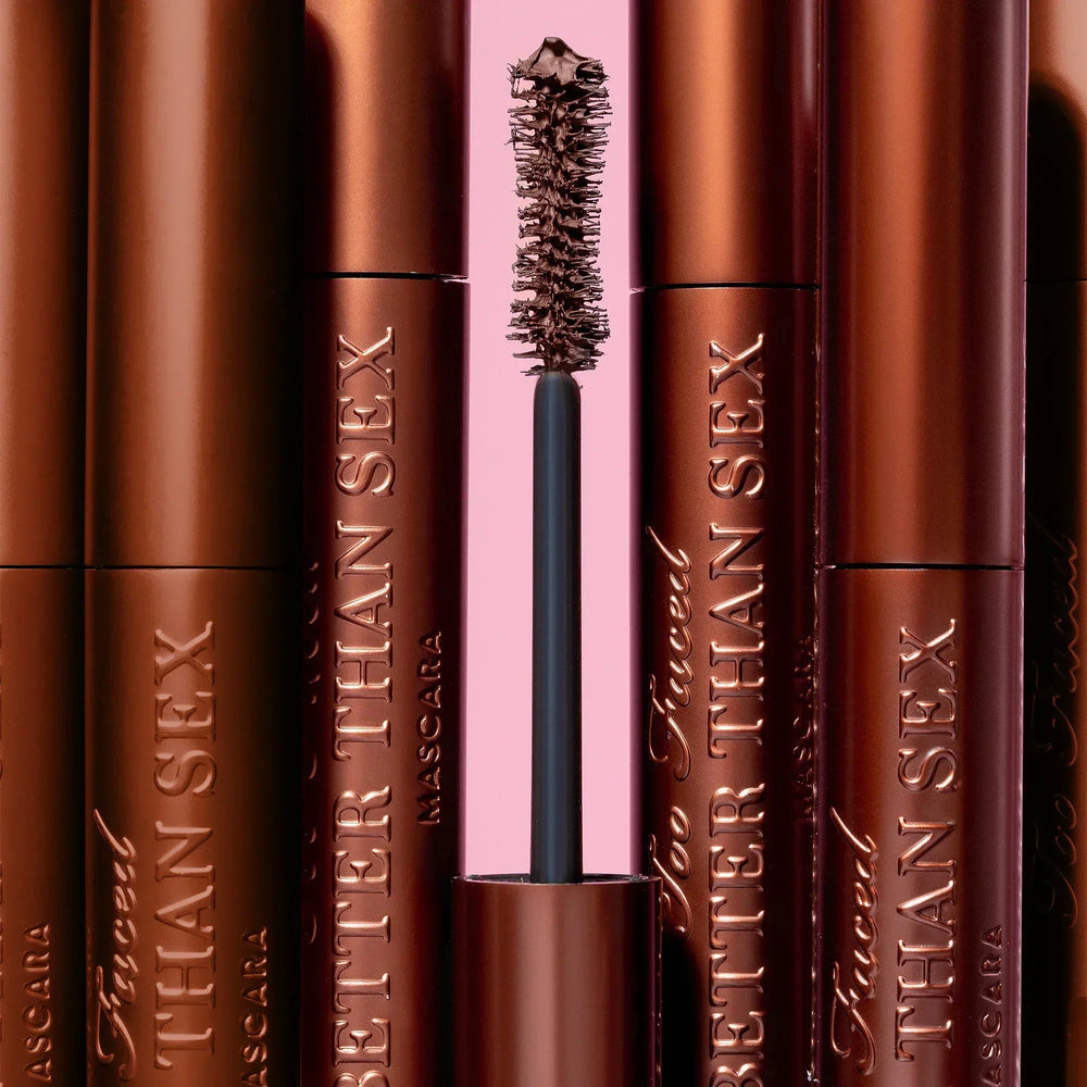 Too Faced- Better Than Sex Volumizing & Lengthening Mascara- Chocolate - The Beauty League Pakistan