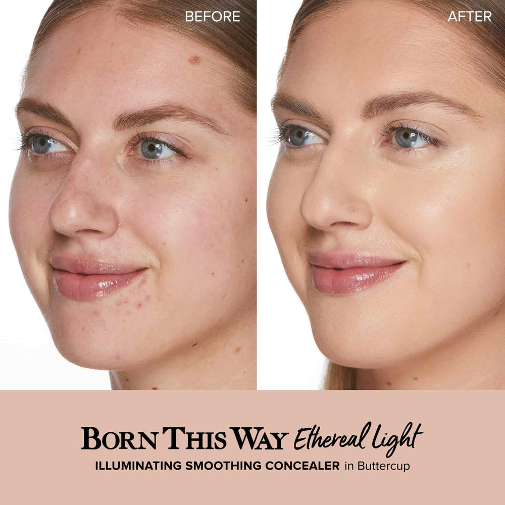 Too Faced- Born This Way Ethereal Light Illuminating Smoothing Concealer- Buttercup - The Beauty League Pakistan