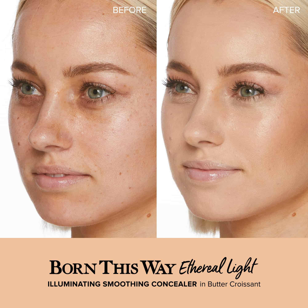 Too Faced- Born This Way Ethereal Light Illuminating Smoothing Concealer- Butter Croissant - The Beauty League Pakistan