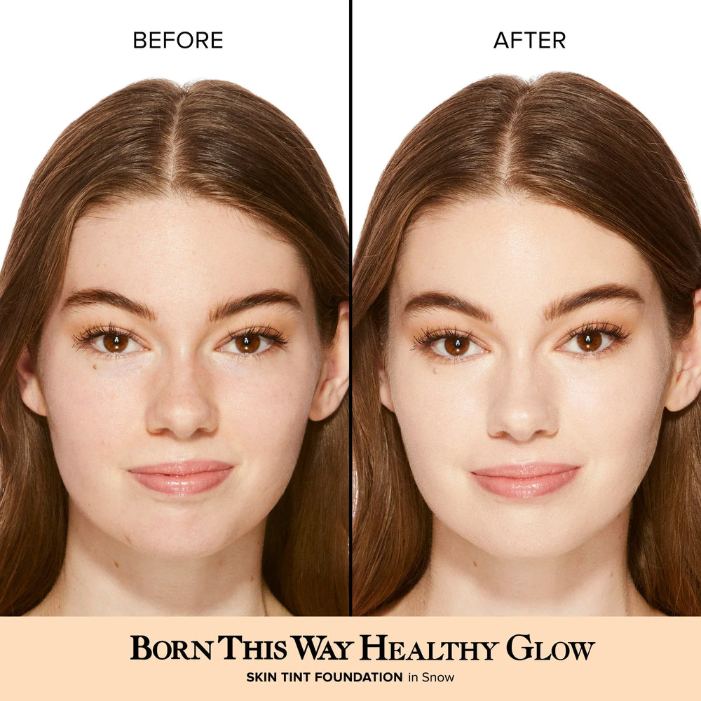 Too Faced- Born This Way Healthy Glow Skin Tint Foundation- Snow - The Beauty League Pakistan