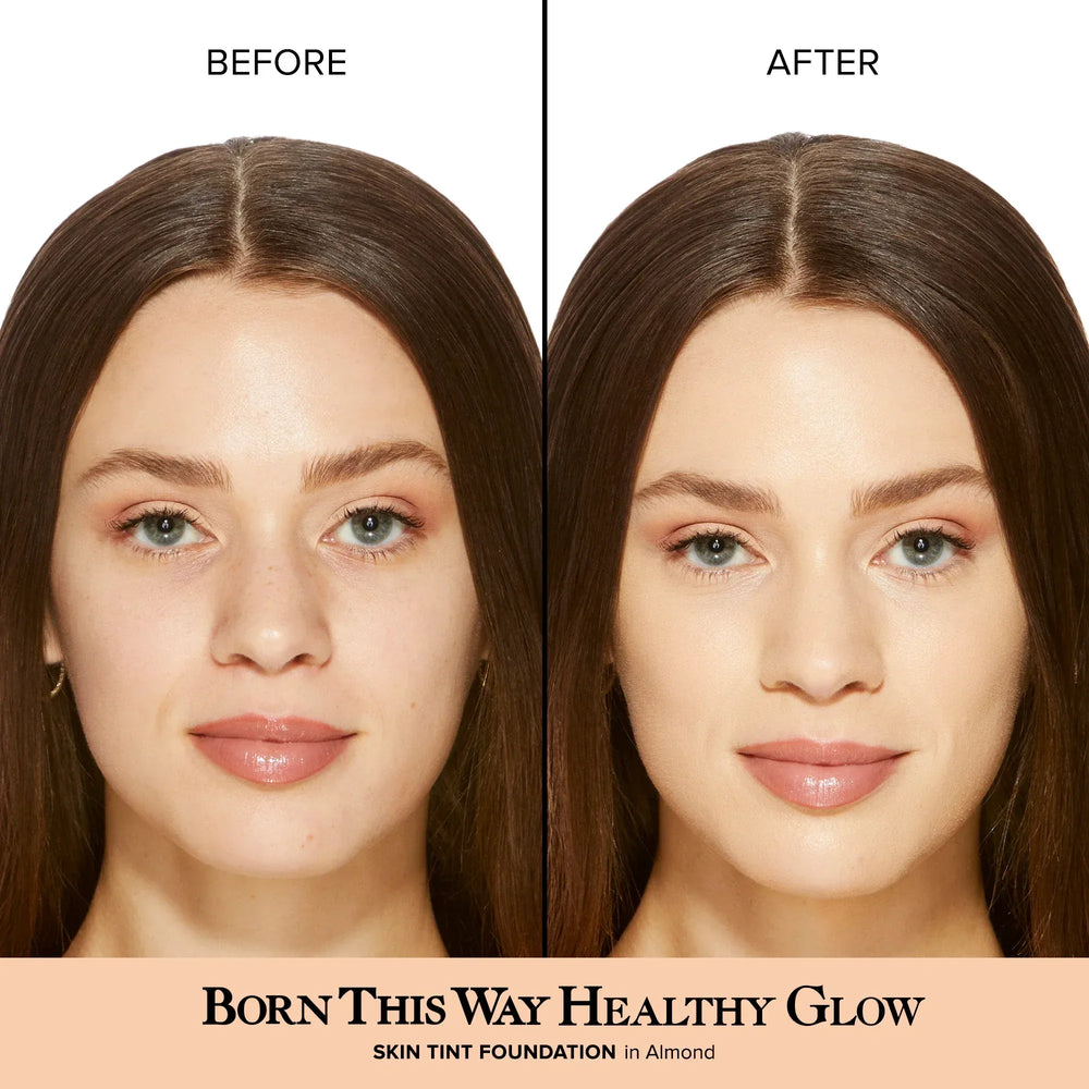 Too Faced- Born This Way Healthy Glow Skin Tint Foundation- Almond - The Beauty League Pakistan