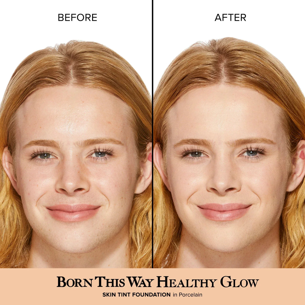 Too Faced- Born This Way Healthy Glow Skin Tint Foundation- Porcelain - The Beauty League Pakistan