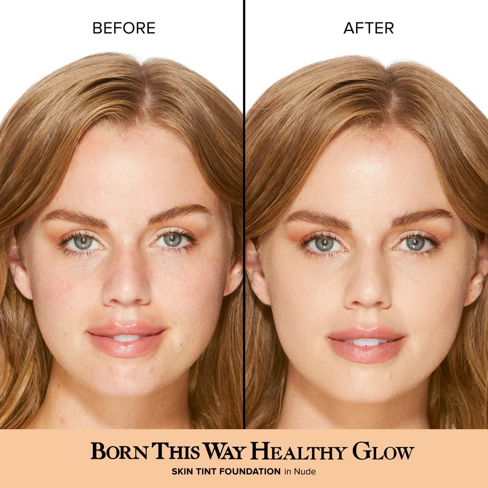 Too Faced- Born This Way Healthy Glow Skin Tint Foundation- Nude - The Beauty League Pakistan